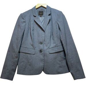 The Limited Collection Women's 2 Button Blazer Jacket Long Sleeve Size 8 Gray